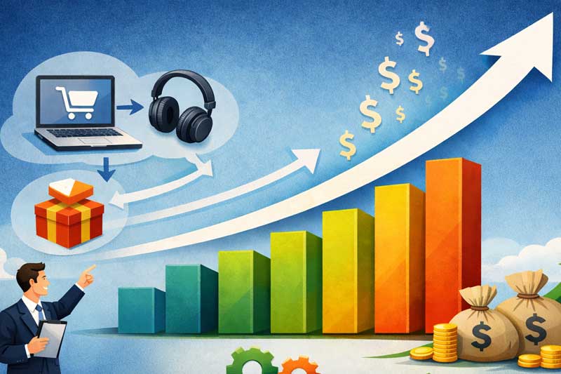 Increasing revenue through cross-selling