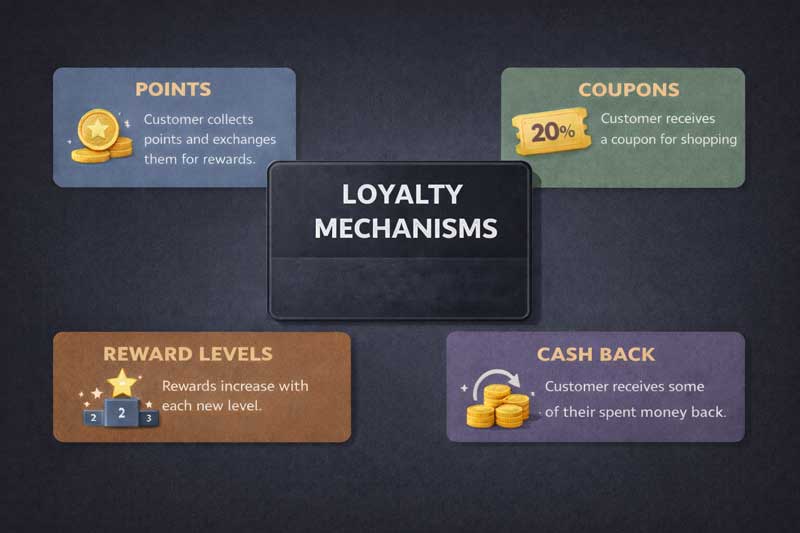 types of loyalty mechanisms